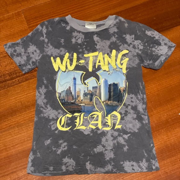 Preowned Kids Cotton On Wu Tang Graphic Tee Size 7 - Picture 1 of 4